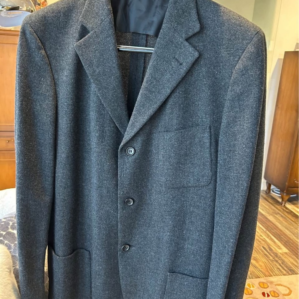 Ermenegildo Zegna Charcoal Sports Jacket